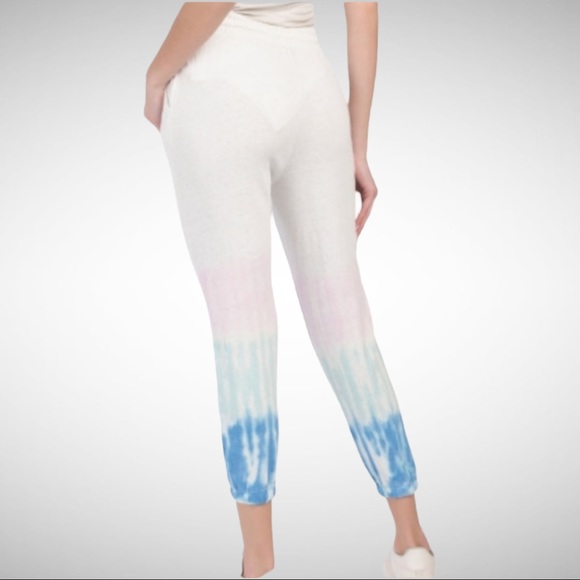 Splendid Tie-Dye High-Rise Cotton-Blend Jogger S - Picture 3 of 7
